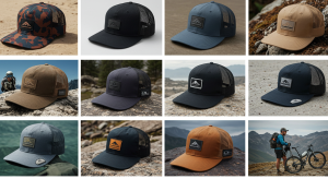 Red “TEAM FJC” Embroidered Baseball Cap – Adjustable Cotton Hat