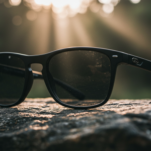 Adventure-Ready Black Sport Sunglasses –