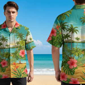 Farm Animal Hawaiian Shirt –vibrant 3D Summer Essential