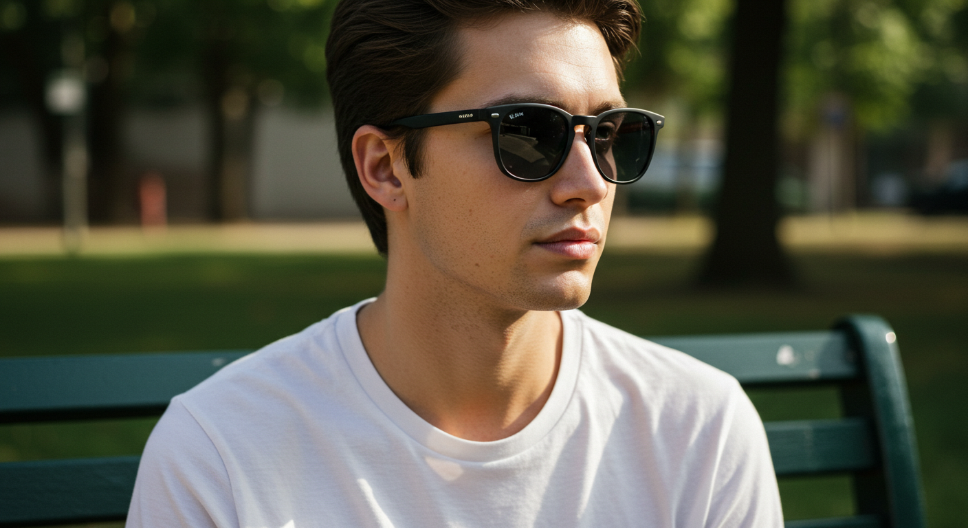 Black Aviator Adventure Sunglasses- Stylish Frame