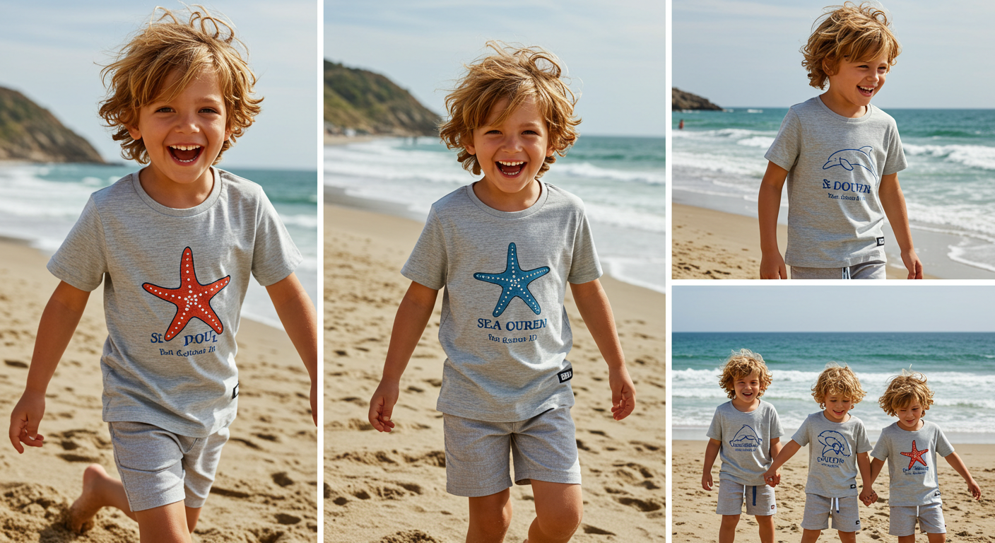 Boys' Summer T-Shirts – Beach Vibes Collection - Image 2