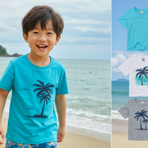 Boys' Summer T-Shirts – Beach Vibes Collection